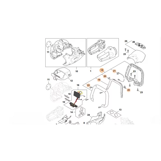 STIHL  Uchwyt ramieniowy HA06 790 1200